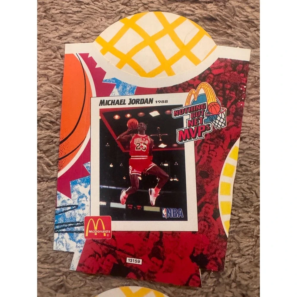1993 McDonald's Nothing But Net MVPs Complete 6 Card‎ Set Michael Jordan